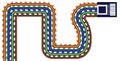 Diagram of an Ethernet cable in an 
