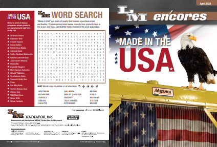 Encores April 2020 — Welshpool, WA — L&M Radiator