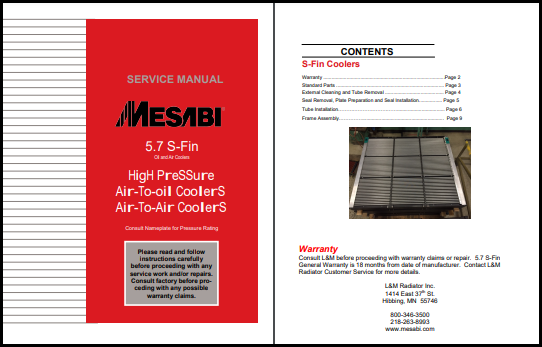 5.67 S-Fin Mesabi Cooler — Welshpool, WA — L&M Radiator