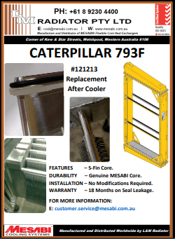 Mesabi Cat 793f — Welshpool, WA — L&M Radiator