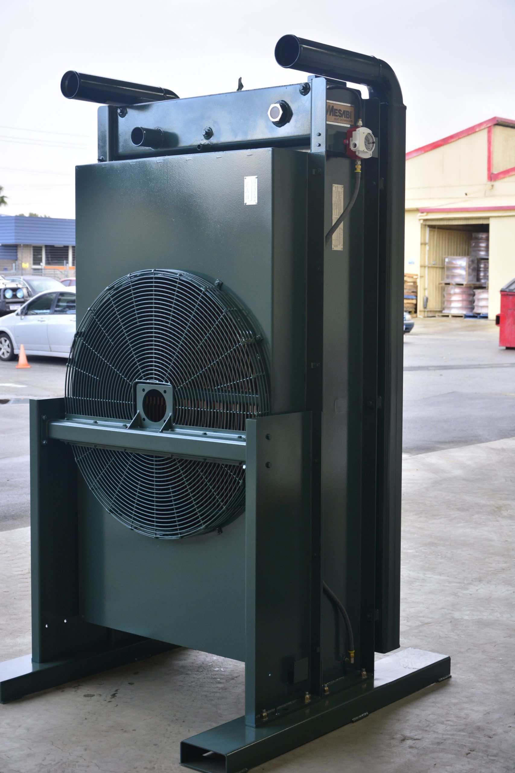 Vertical Radiator Side View — Welshpool, WA — L&M Radiator