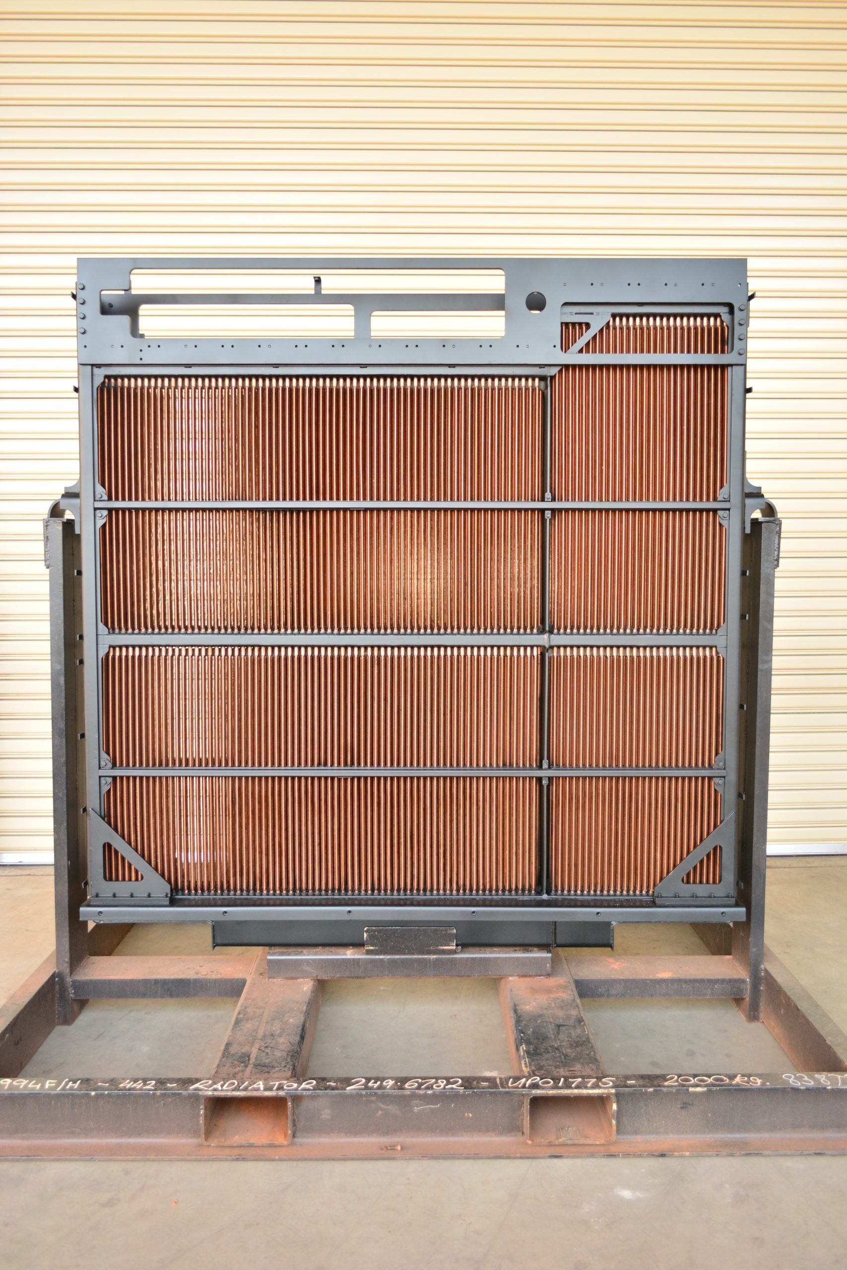 Copper Radiator Front View — Welshpool, WA — L&M Radiator