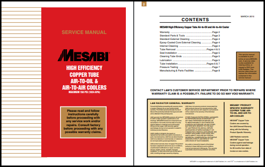 Copper Tube Air to Oil and Air Cooler — Welshpool, WA — L&M Radiator