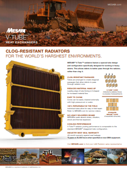 V Tube Heat Exchanger Brochure — Welshpool, WA — L&M Radiator
