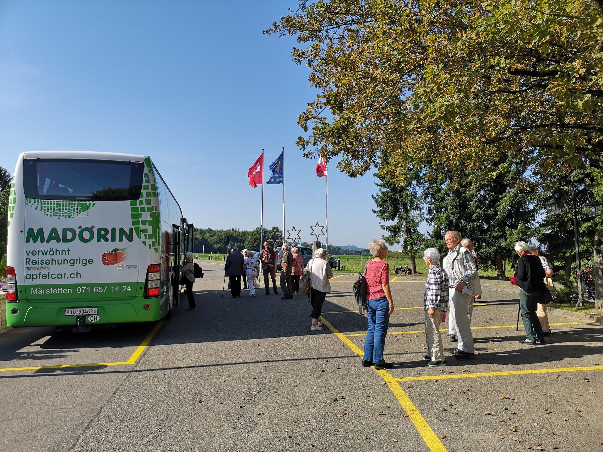 Ausflüge mit Apfelcar