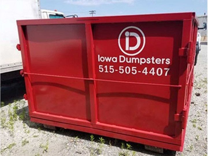 Iowa Dumpsters truck