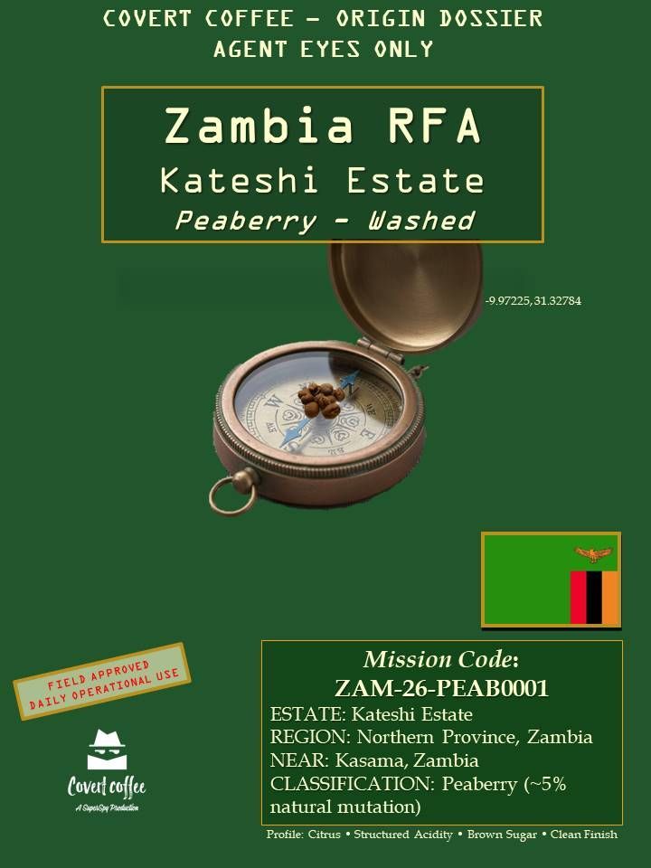 Zambia RFA Peaberry