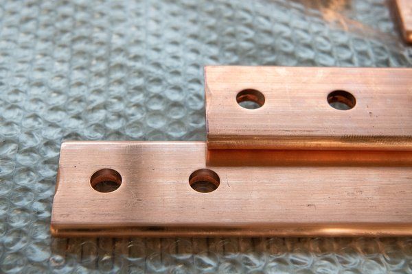 Particolari in rame cabine elettriche