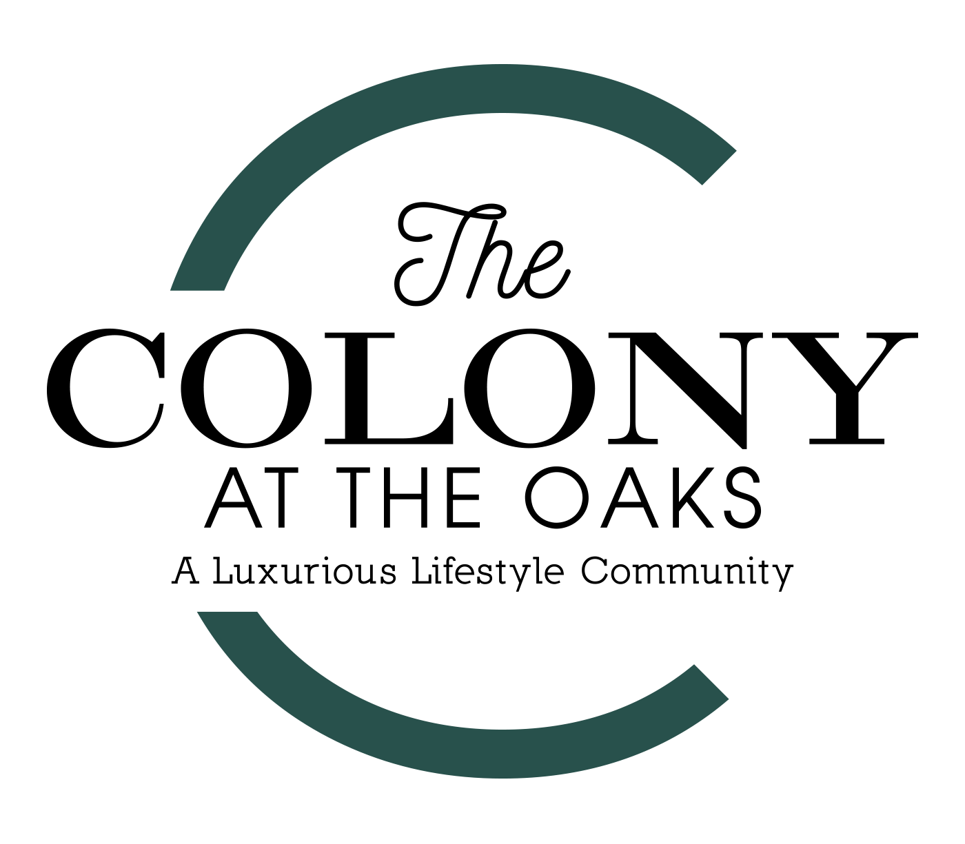 The Colony at the Oaks logo.