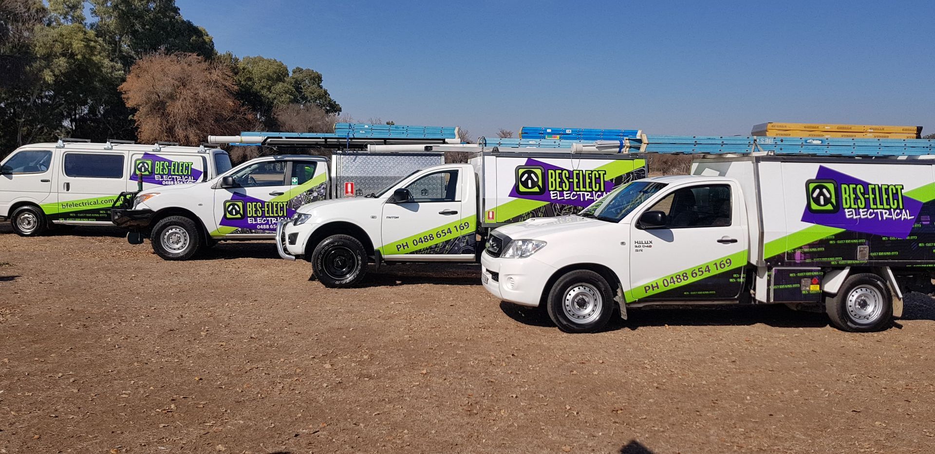 BES- Elect  three service cars