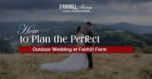 Outdoor Wedding at Fairhill Farm