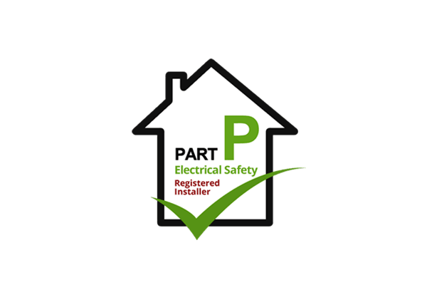 A logo for part p electrical safety registered installer