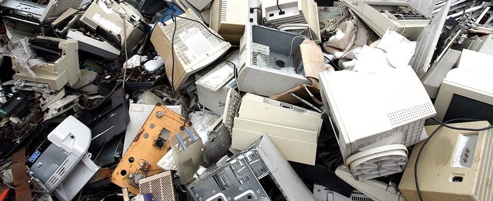 raccolta di rifiuti elettrici ed elettronici