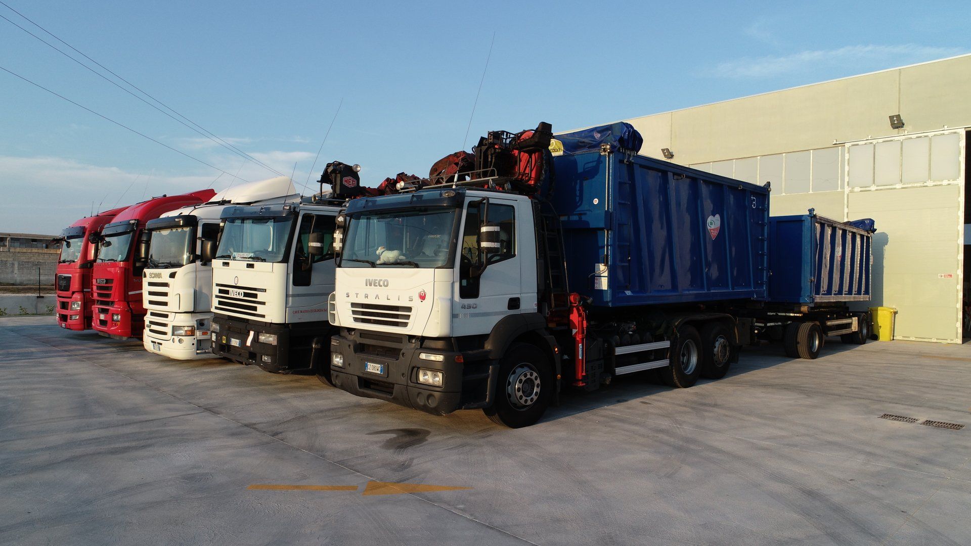 mezzi per il ritiro di rifiuti elettrici ed elettronici