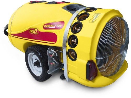 Un oggetto giallo con la parola compatto sopra