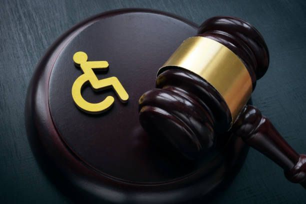 Disabled person sign and gavel - Boones Mill, VA - Shirley B. Jamison PC