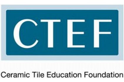 The logo for the ceramic tile education foundation
