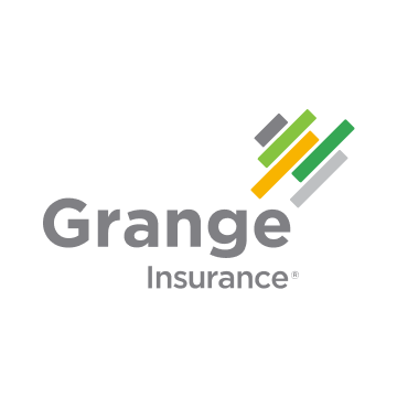 A logo for a company called grange insurance