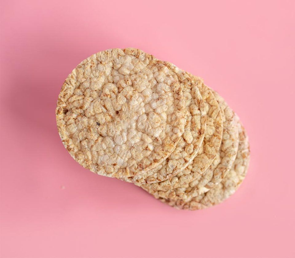 cinque gallette di riso senza glutine a San Giorgio delle Pertiche