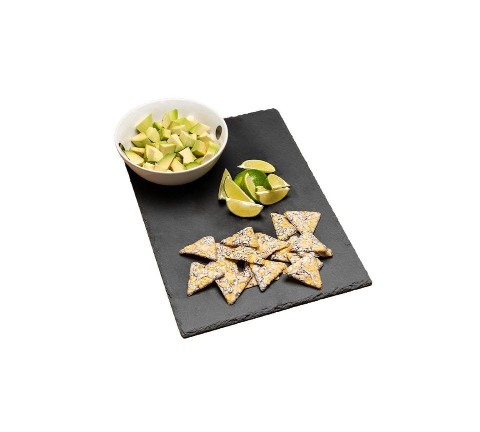produzione di gallette di riso a San Giorgio delle Pertiche con lime e avocado