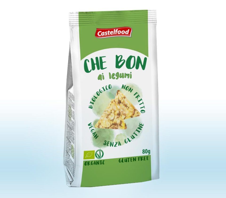 produzione di gallette di riso a San Giorgio delle Pertiche con legumi