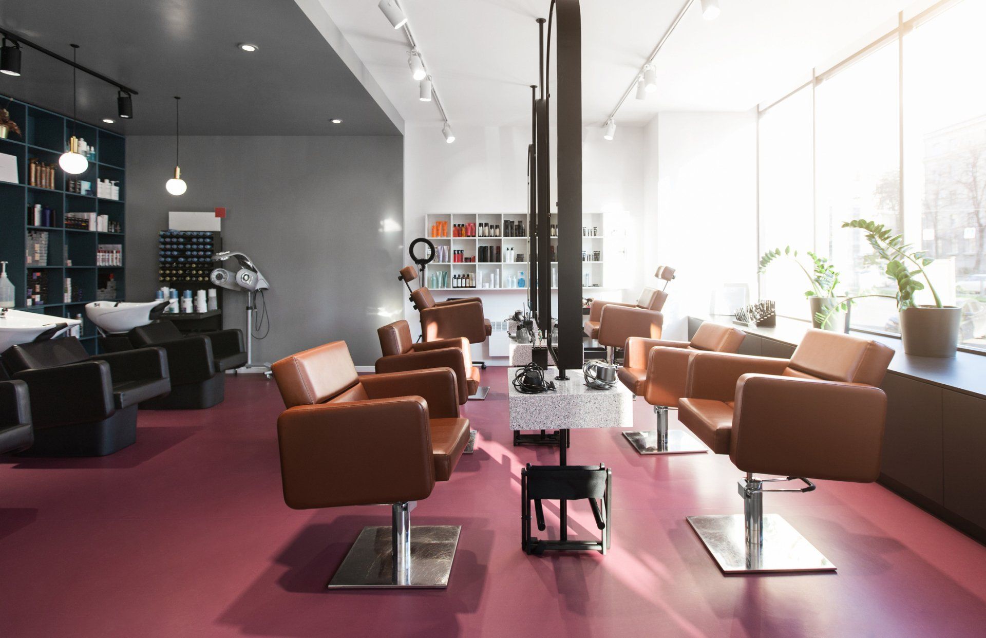 Clean Salon Interior
