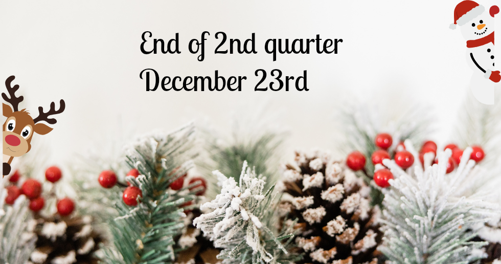 Christmas-themed graphic: Text 