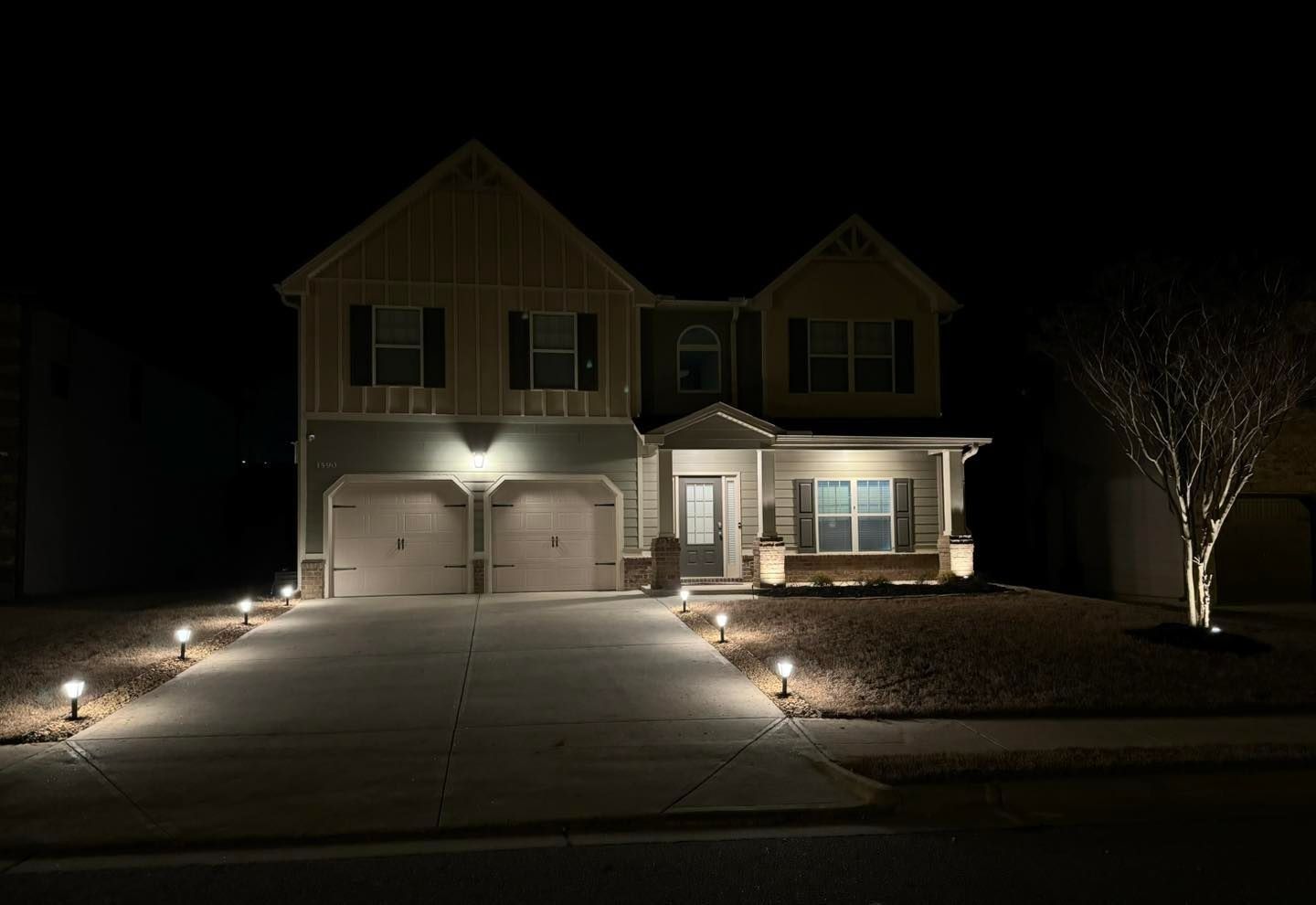 outdoor lighting and living by Bridges Lighting Pros