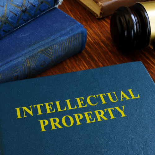 Blue book labeled 