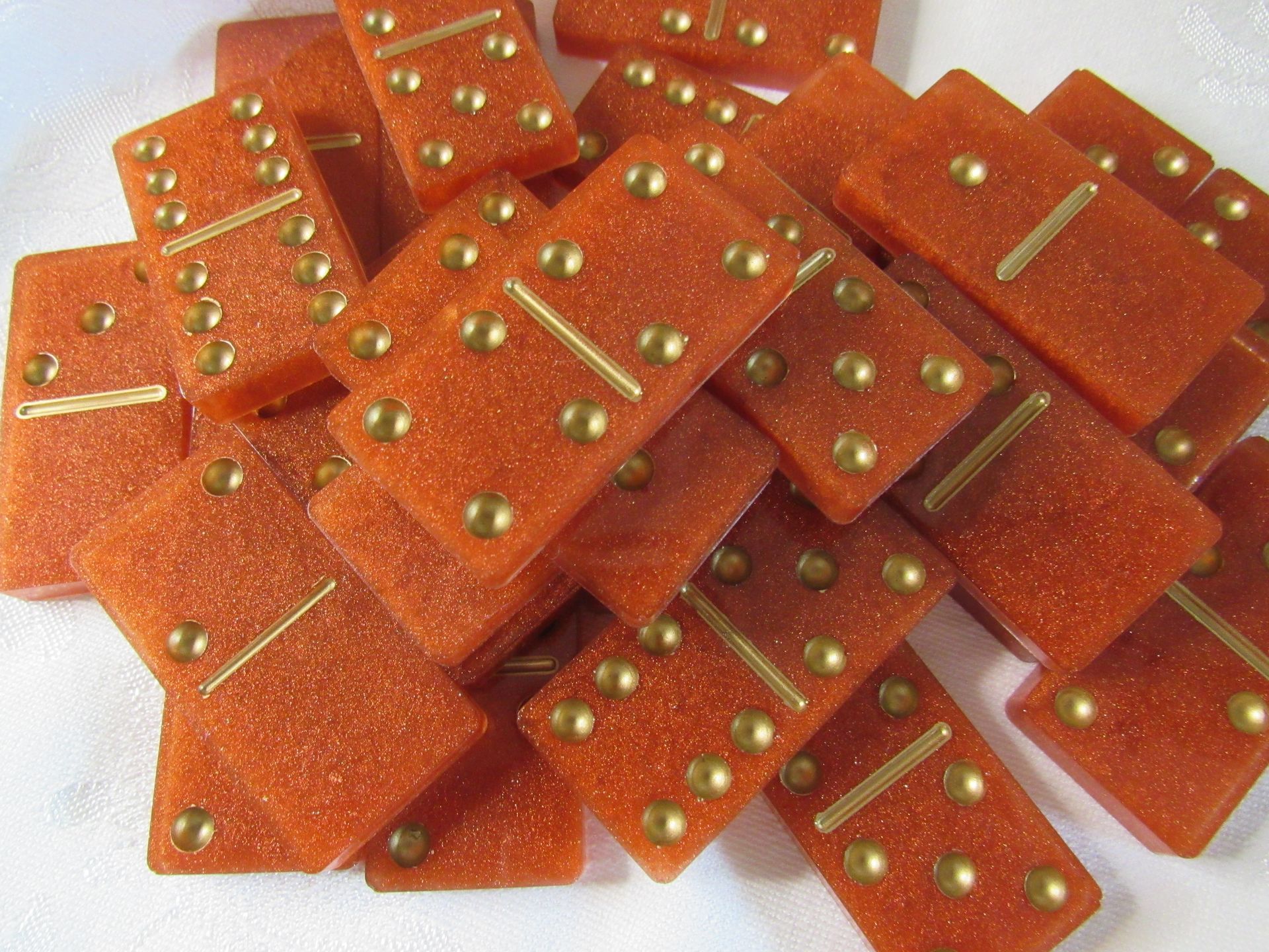 Burnt Orange Dominoes