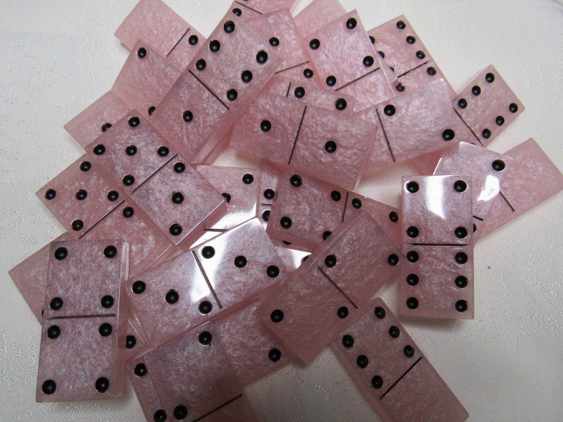 Pearl Pink Dominoes