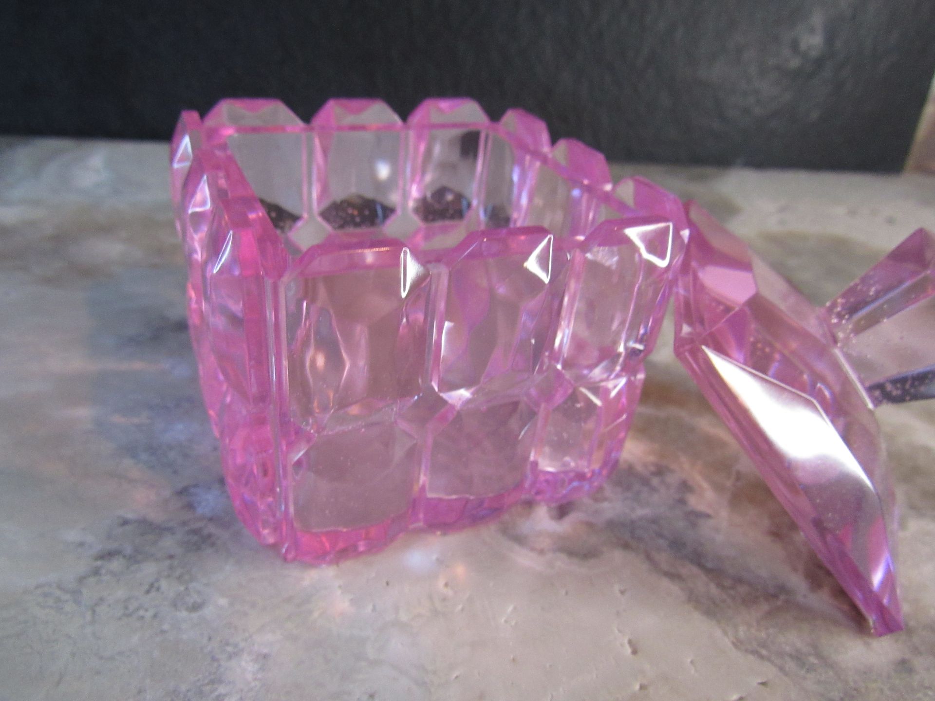 Pink Trinket Box/Jewelry Box