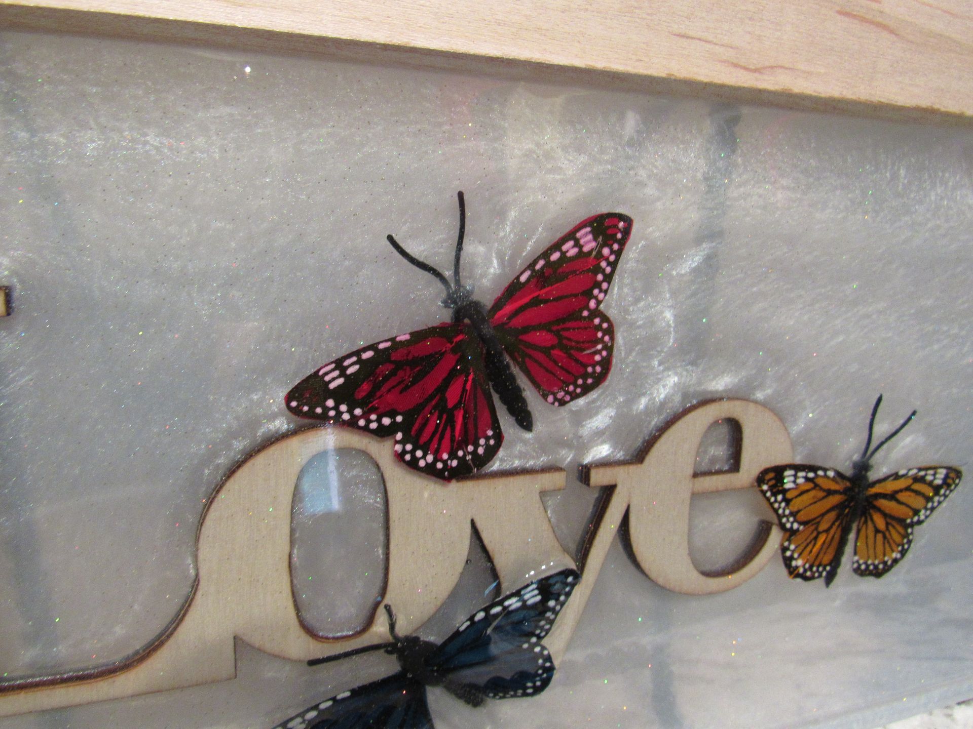 Charcuterie Board - Love Butterflies