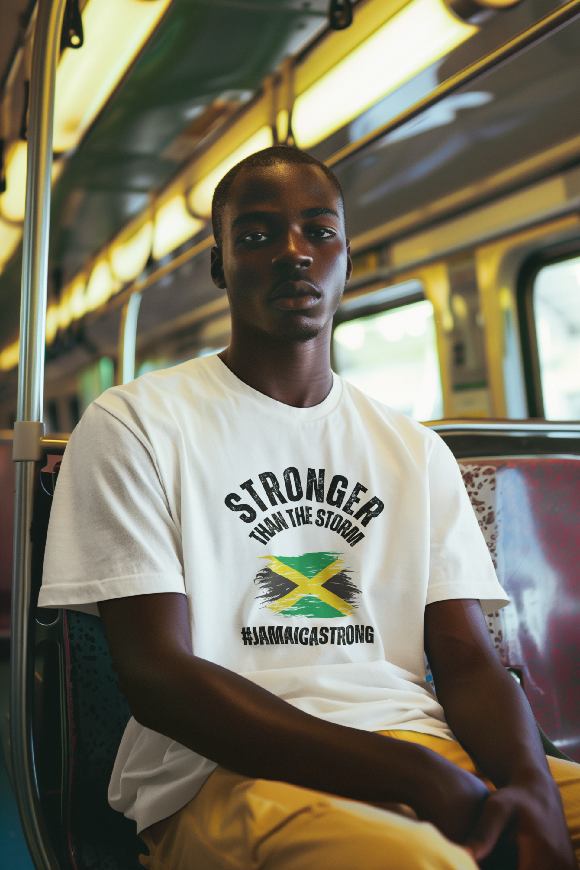 Jamaica Strong - Stronger than the Storm - Flag