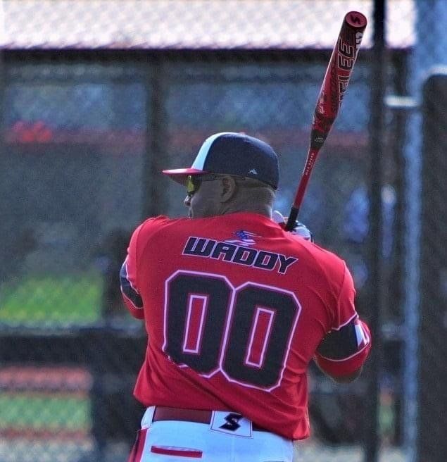 Team Florida batter stepping to the plate
