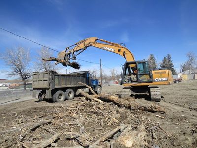 Truck demolition get the trunk tree - Salvage materials in Casper, WY