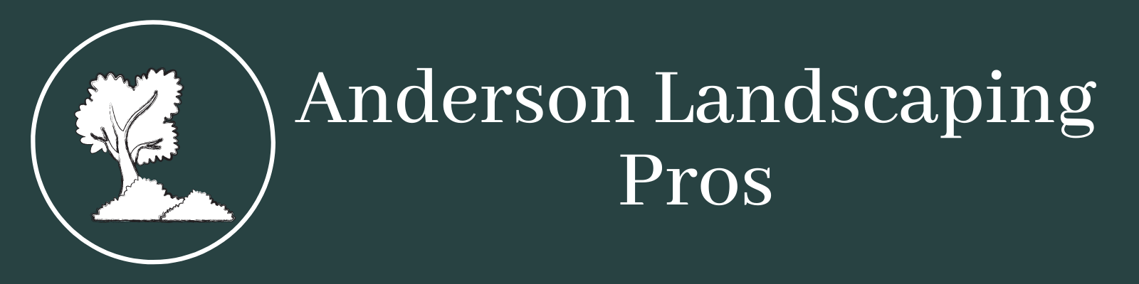 landscaping anderson indiana horizontal logo
