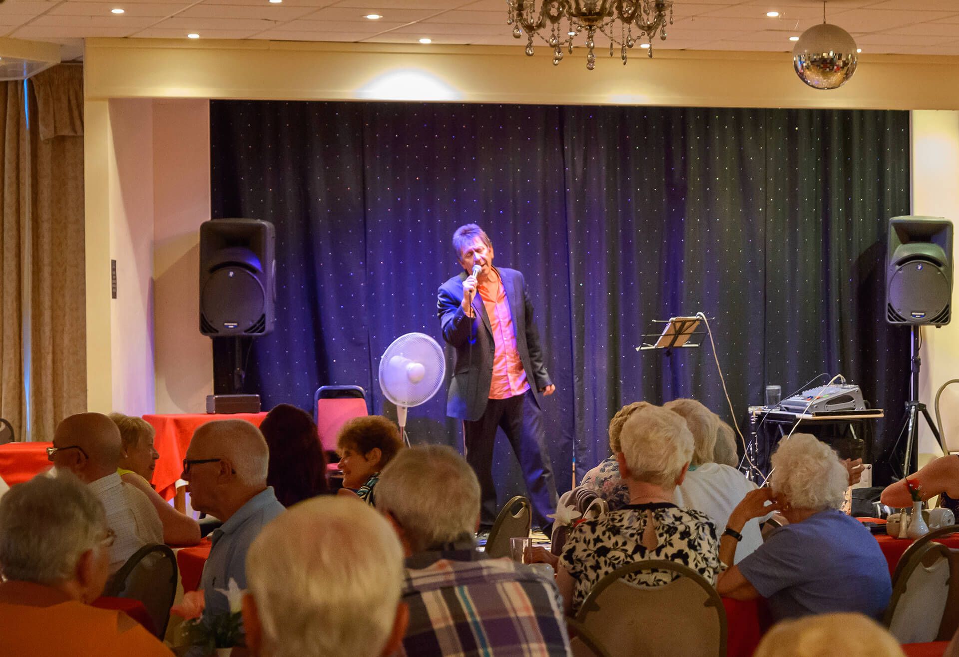 Entertainment at the Devonshire Hotel in Torquay