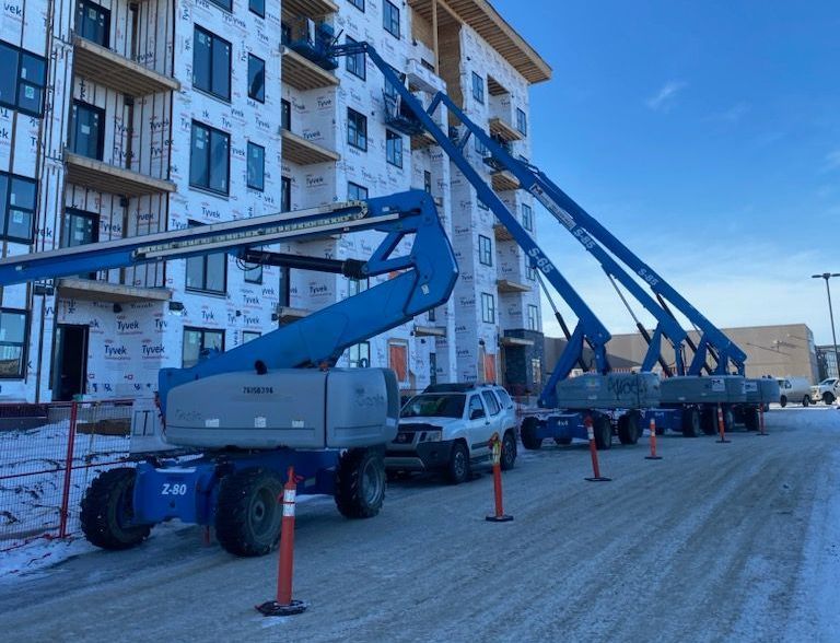 telescopic boom lifts at mandel rentals