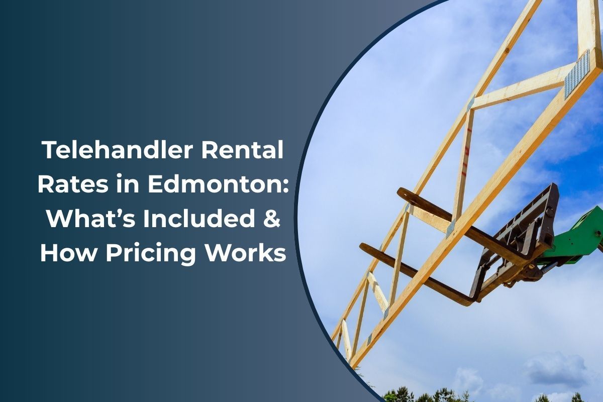 Telehandler Rental Rates in Edmonton: What’s Included & Pricing