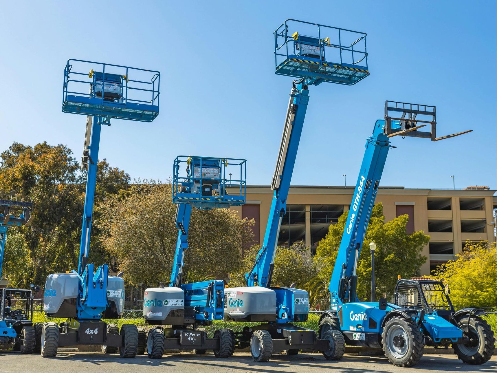 rental rates for equipment with mandel rentals