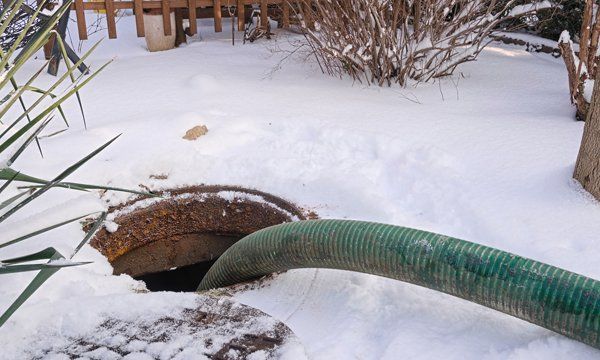 An image of sewer clog jetting in Burrillville, RI