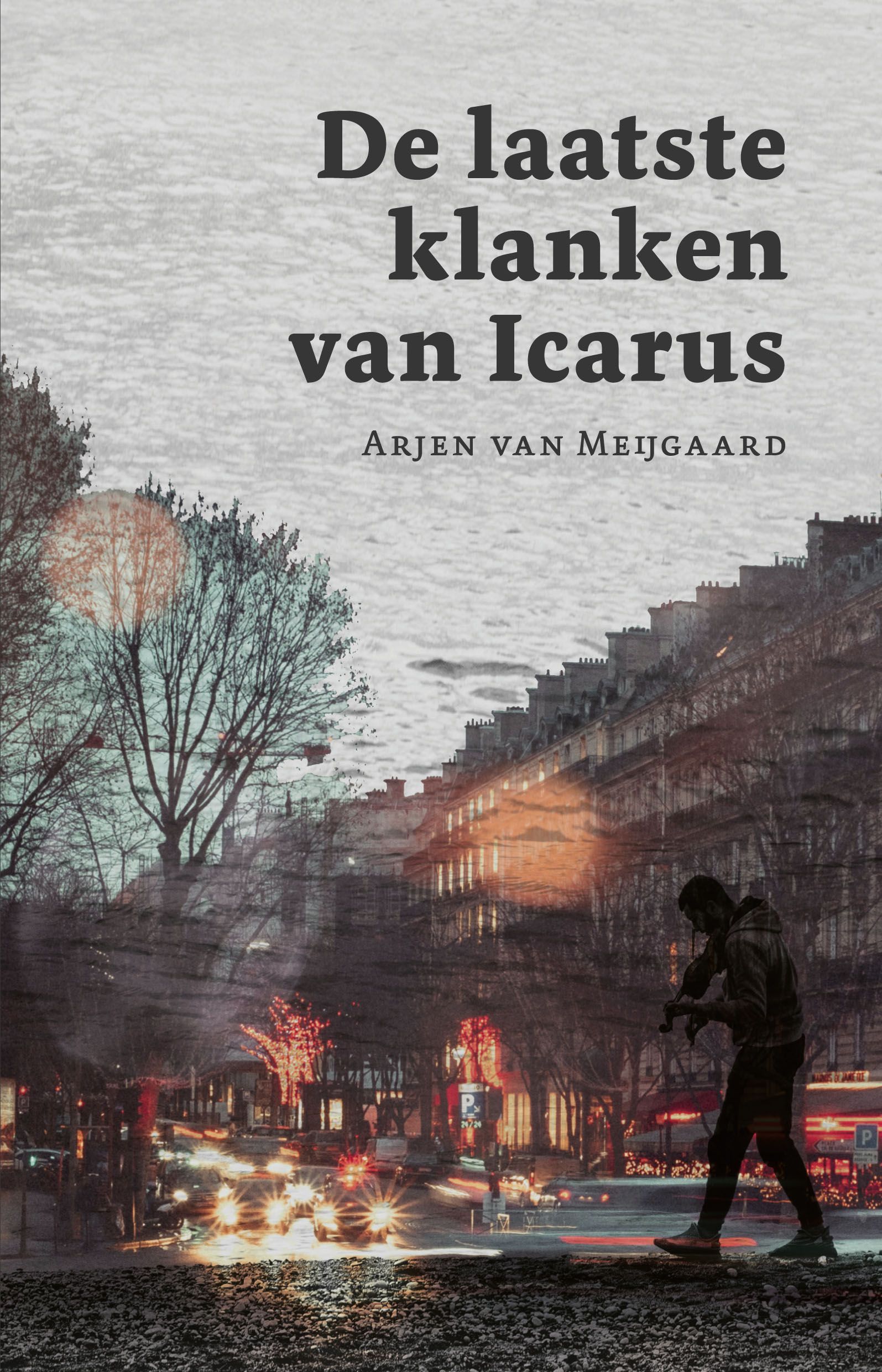 Boekomslag de laatste klanken van Icarus