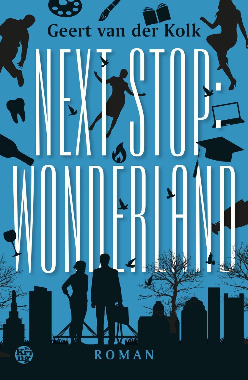 Boekomslag next stop: Wonderland