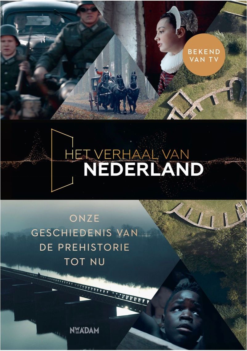 Boekomslag het verhaal van Nederland