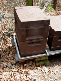 Boden mit Kippvorichtung