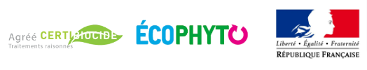 Le mot ecophyto est sur fond blanc
