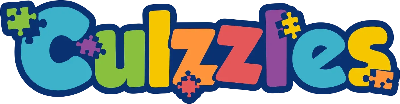 The word cut & zles is written in brown letters on a white background.