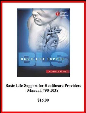 Basic Life Support for Healthcare  ​Providers Manual - Medical personnel in Upland, CA