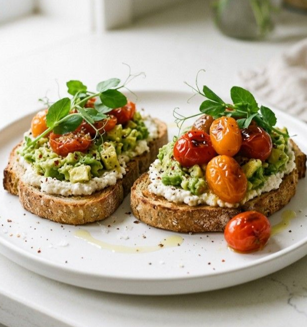 A meal from the recipe library